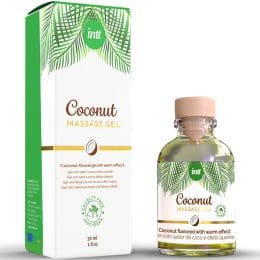 INTT - VEGAN MASSAGE GEL WITH COCONUT FLAVOR AND HEATING EFFECT 2